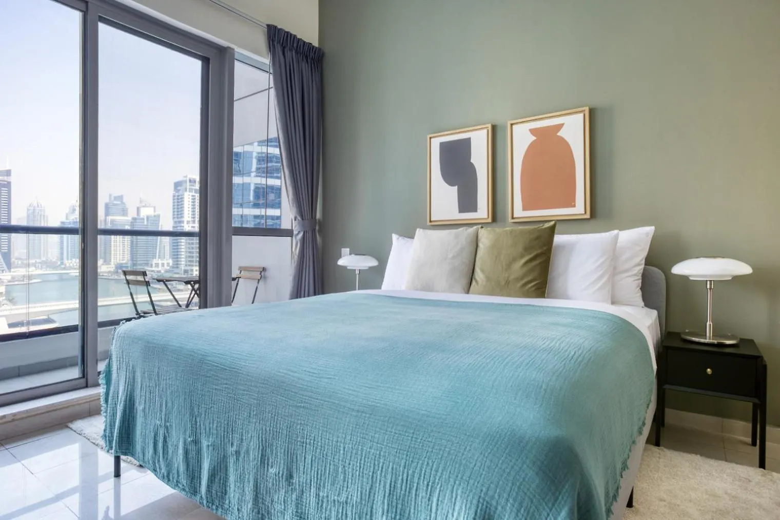 Blueground Bay Central Pool Gym Balcony Dxb-853 迪拜 公寓